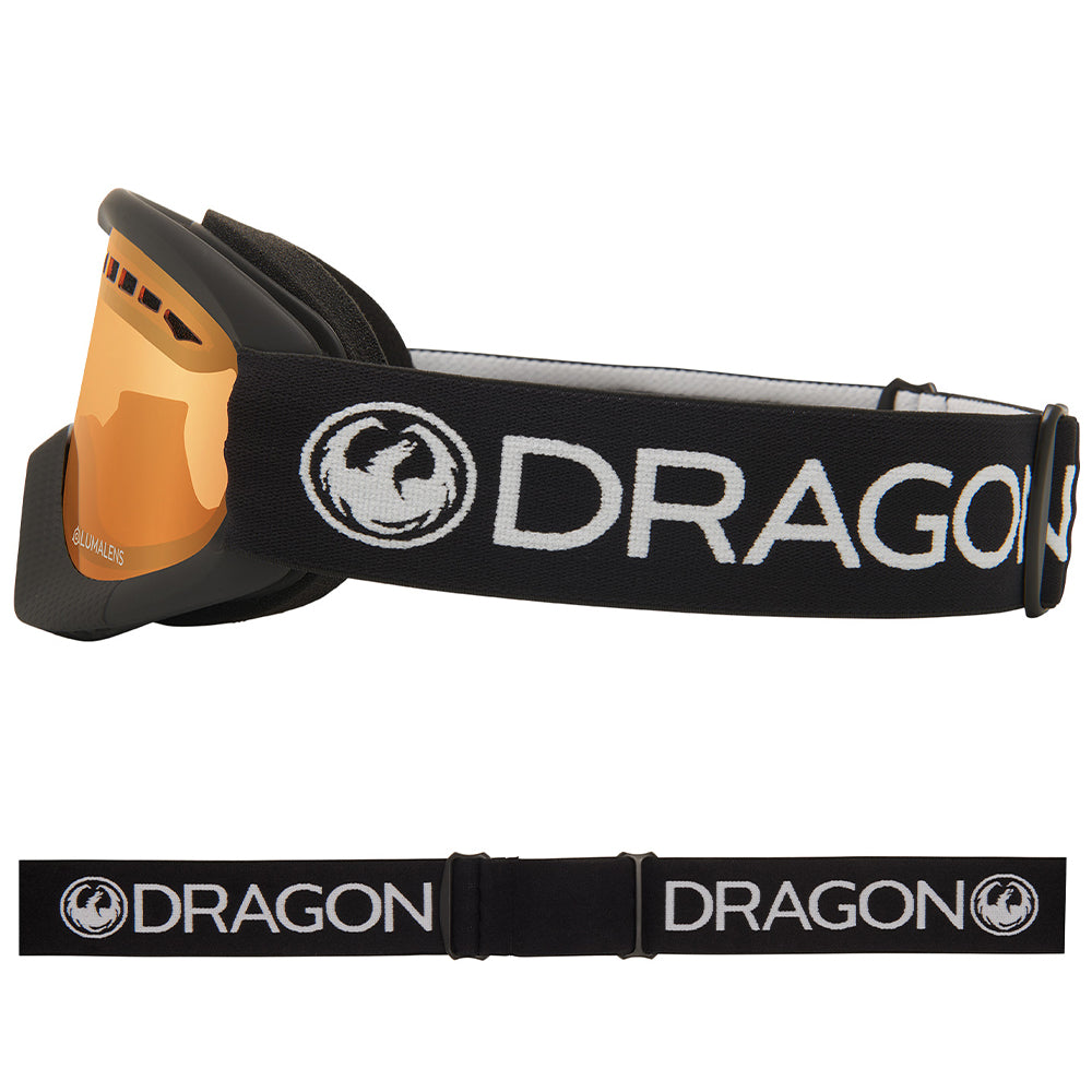 DXS - Black with Lumalens Amber Lens
