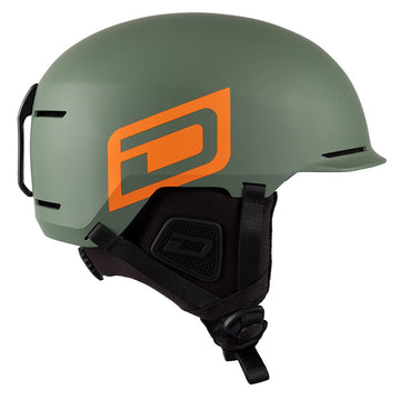 dirty dog apache snowboard ski visor helmet Dirty Dog CRANK Unisex Ski Helmet - Matte Green