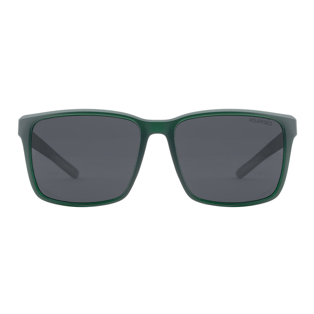 VADER - Satin Crystal with Polarized Dark Green Lens