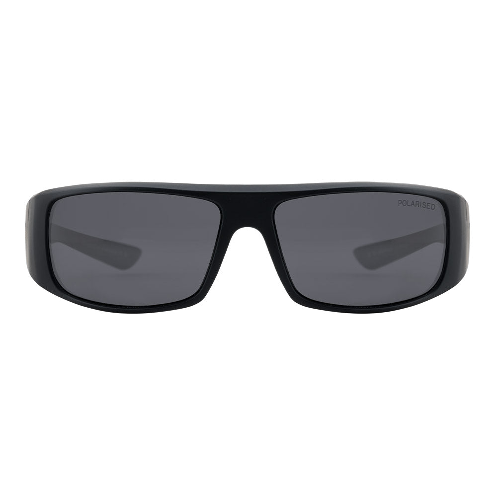 SHARKY - Satin Black with Polarized Grey Lens