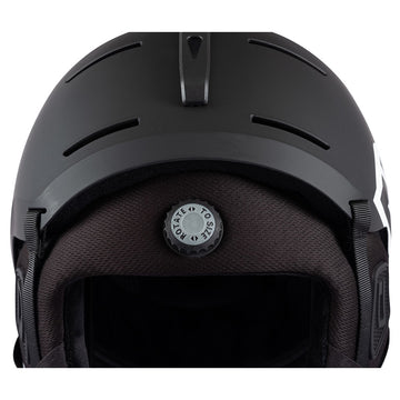 Dirty Dog CRANK Unisex Ski Helmet - Matte Black
