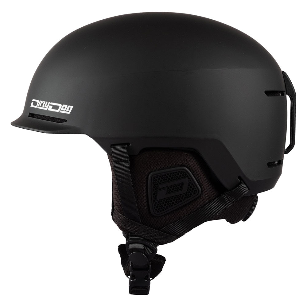 dirty dog snowboard helmet Dirty Dog SOLAR Unisex Ski Helmet - Matte Black