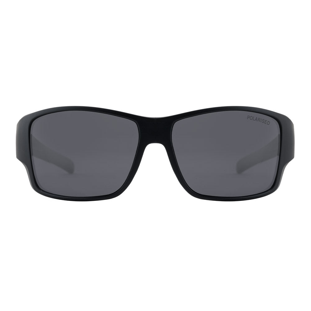 HOODOO - Satin Black with Grey Lens
