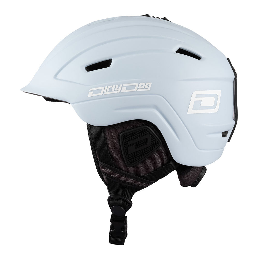 dirty dog snowboard helmet Dirty Dog SOLAR Unisex Ski Helmet - Matte White