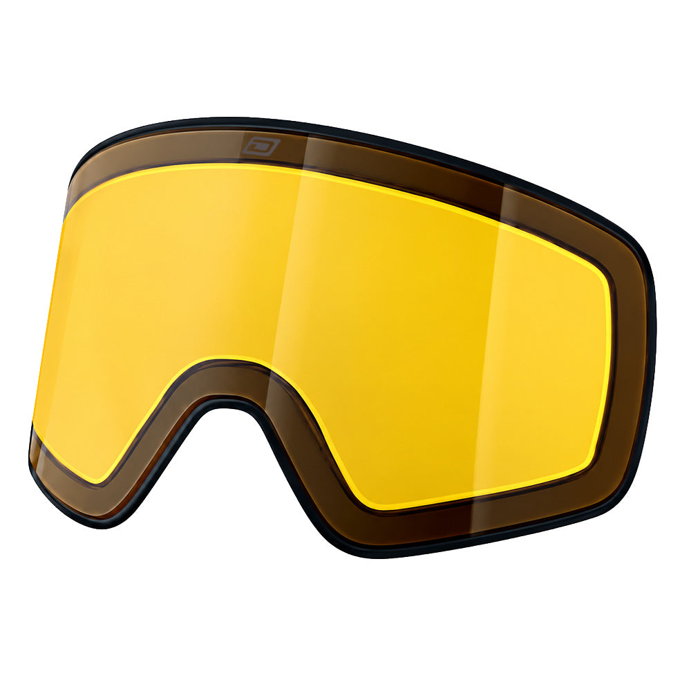 MUTANT LEGACY - Matte Black with Red Fusion Mirror & Yellow Lens