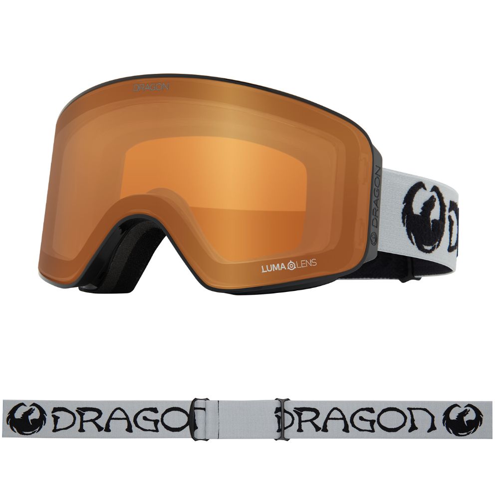 NFX MAG OTG - Classic Grey with Lumalens Gold Ionized & Lumalens Amber Lens