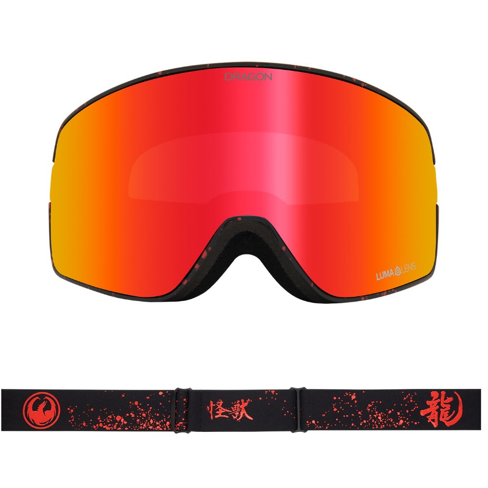 NFX2 - Kaiju with Lumalens Red Ionized & Lumalens Light Rose Lens
