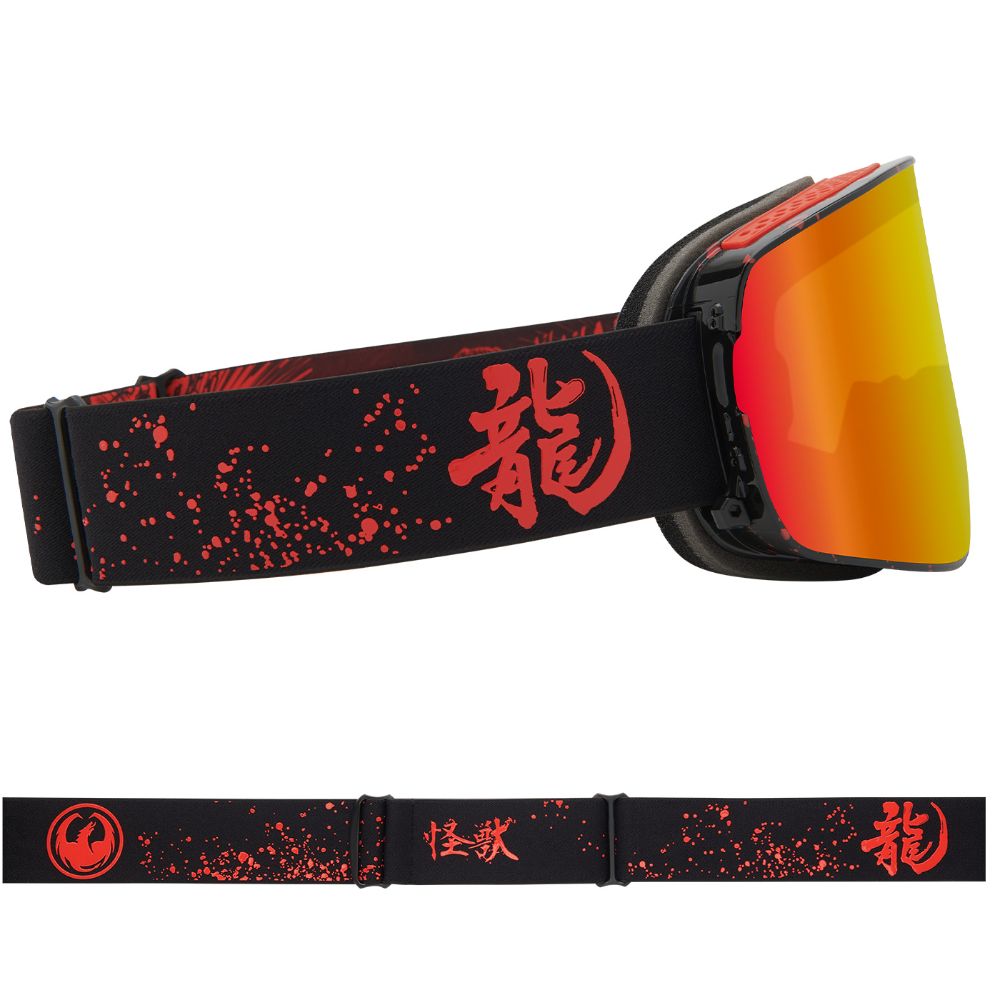NFX2 - Kaiju with Lumalens Red Ionized & Lumalens Light Rose Lens
