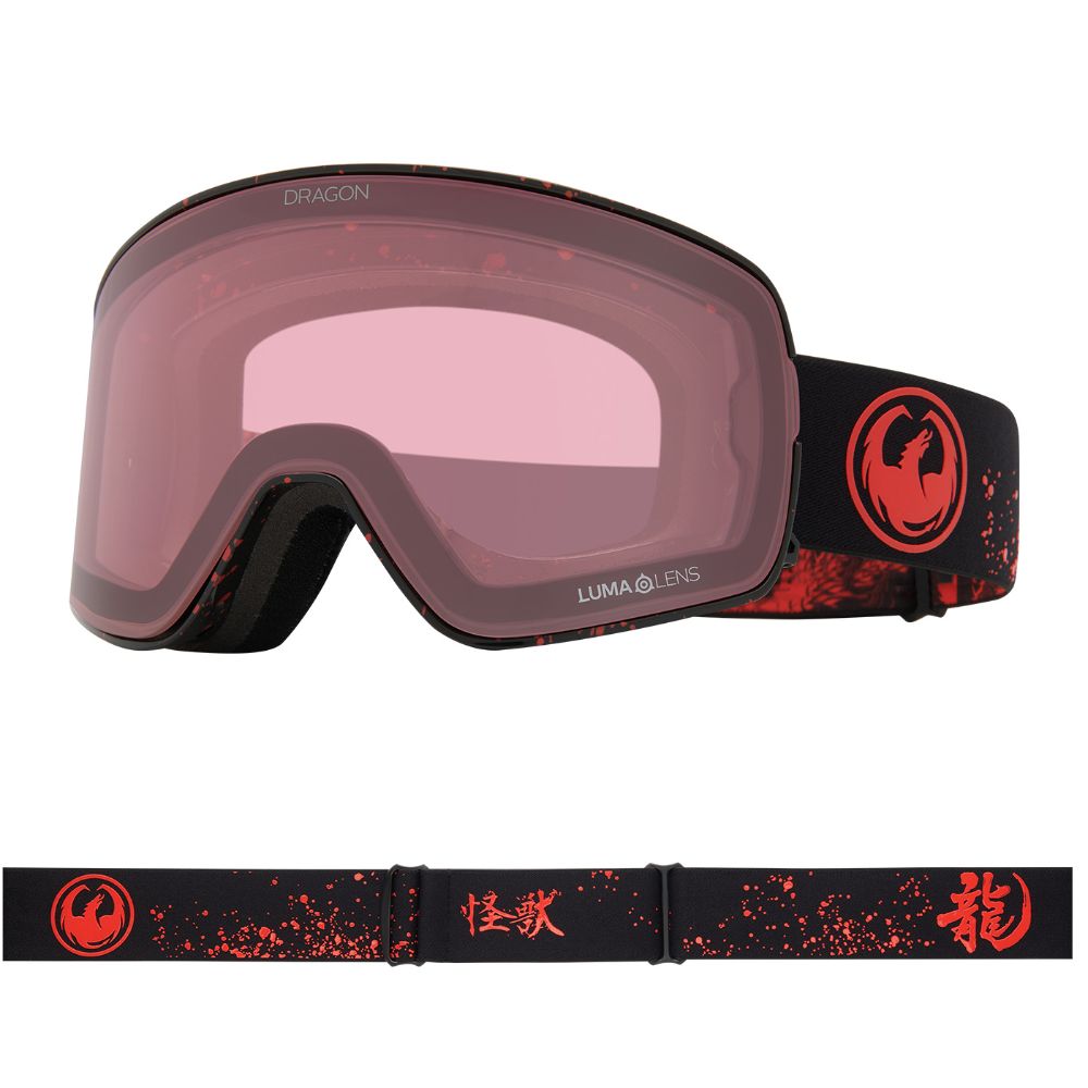 NFX2 - Kaiju with Lumalens Red Ionized & Lumalens Light Rose Lens