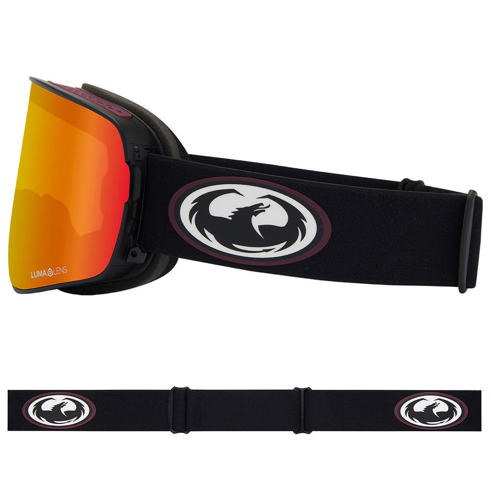 NFX2 - Old Skool with Lumalens Red Ionized & Lumalens Light Rose Lens