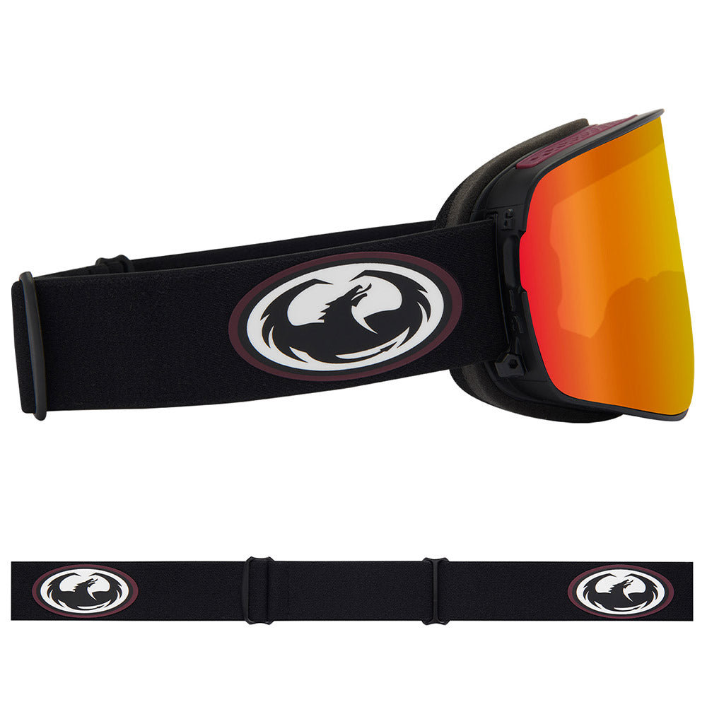 NFX2 - Old Skool with Lumalens Red Ionized & Lumalens Light Rose Lens