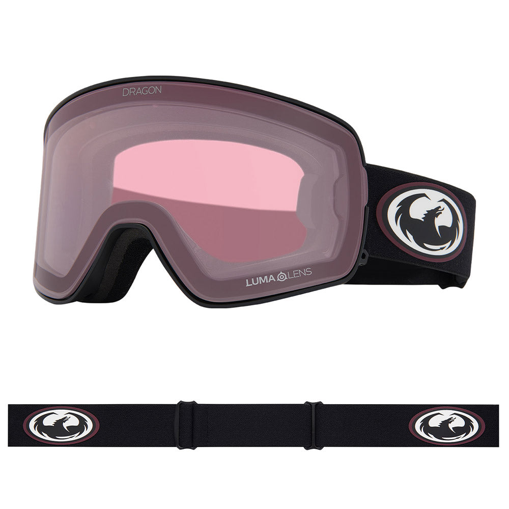 NFX2 - Old Skool with Lumalens Red Ionized & Lumalens Light Rose Lens