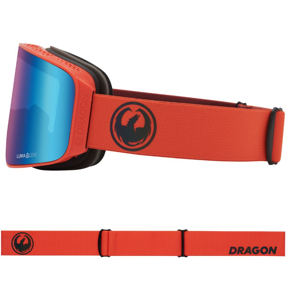 NFX MAG OTG - Flame with Lumalens Blue Ionized & Lumalens Light Rose Lens