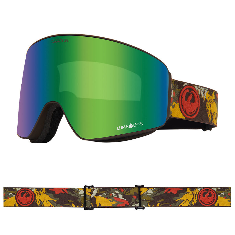 PXV - Leafy Camo with Lumalens Green Ionized & Lumalens Violet Lens