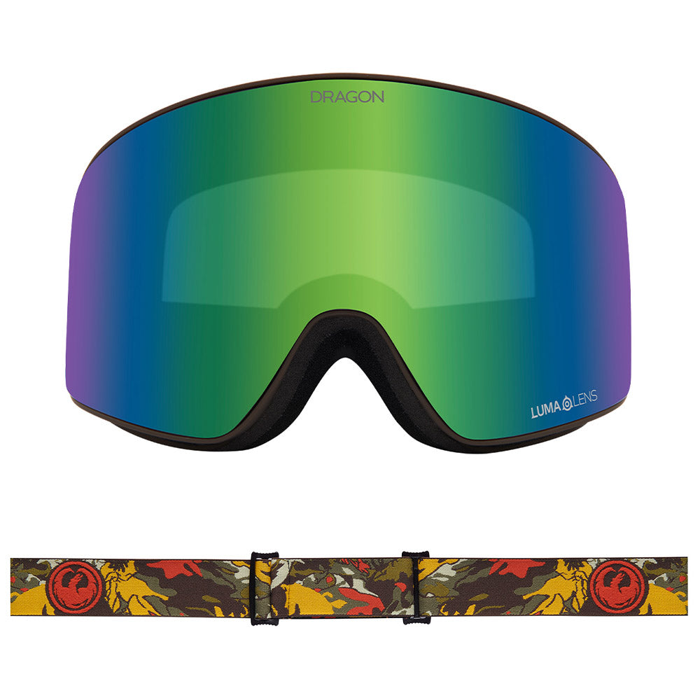 PXV - Leafy Camo with Lumalens Green Ionized & Lumalens Violet Lens