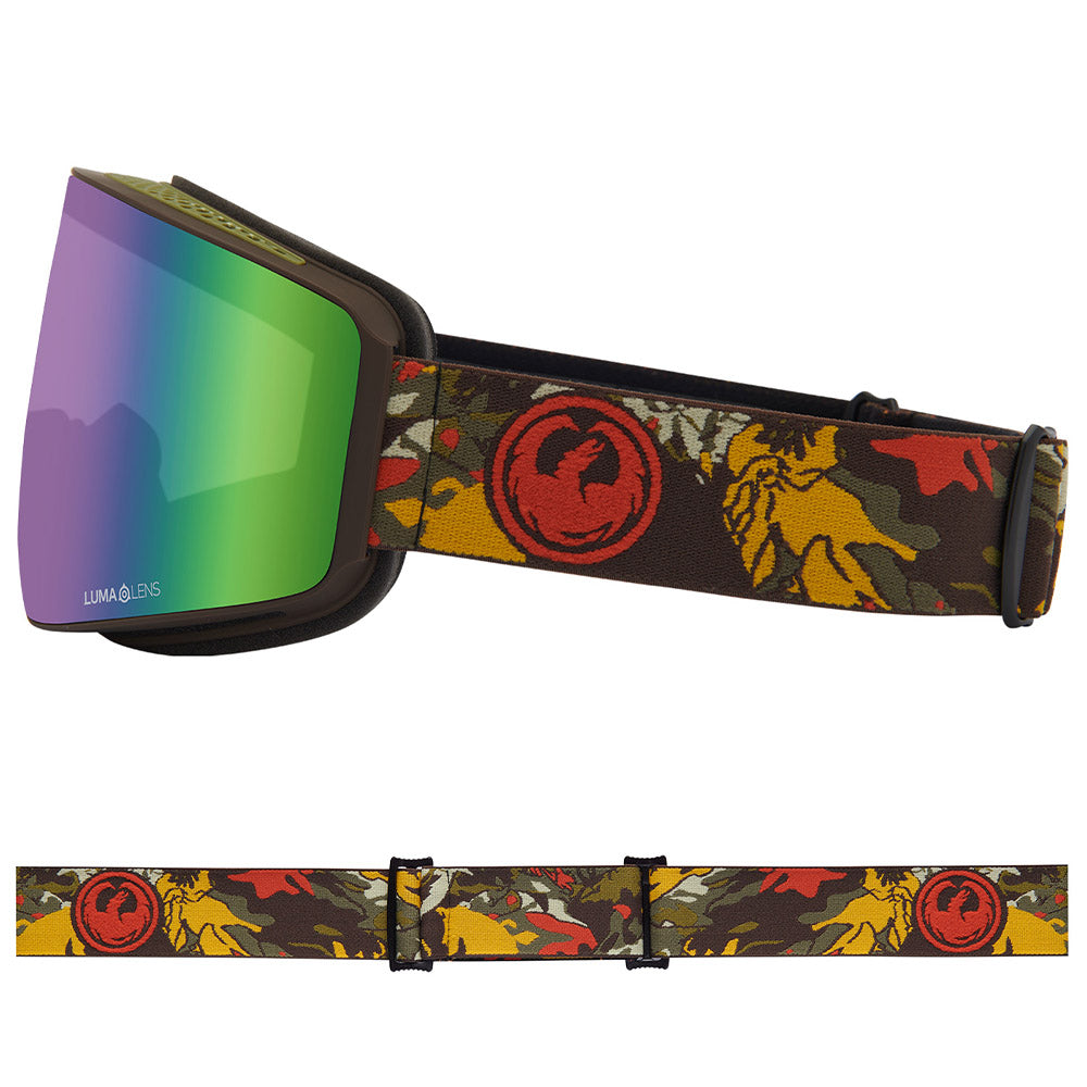 PXV - Leafy Camo with Lumalens Green Ionized & Lumalens Violet Lens