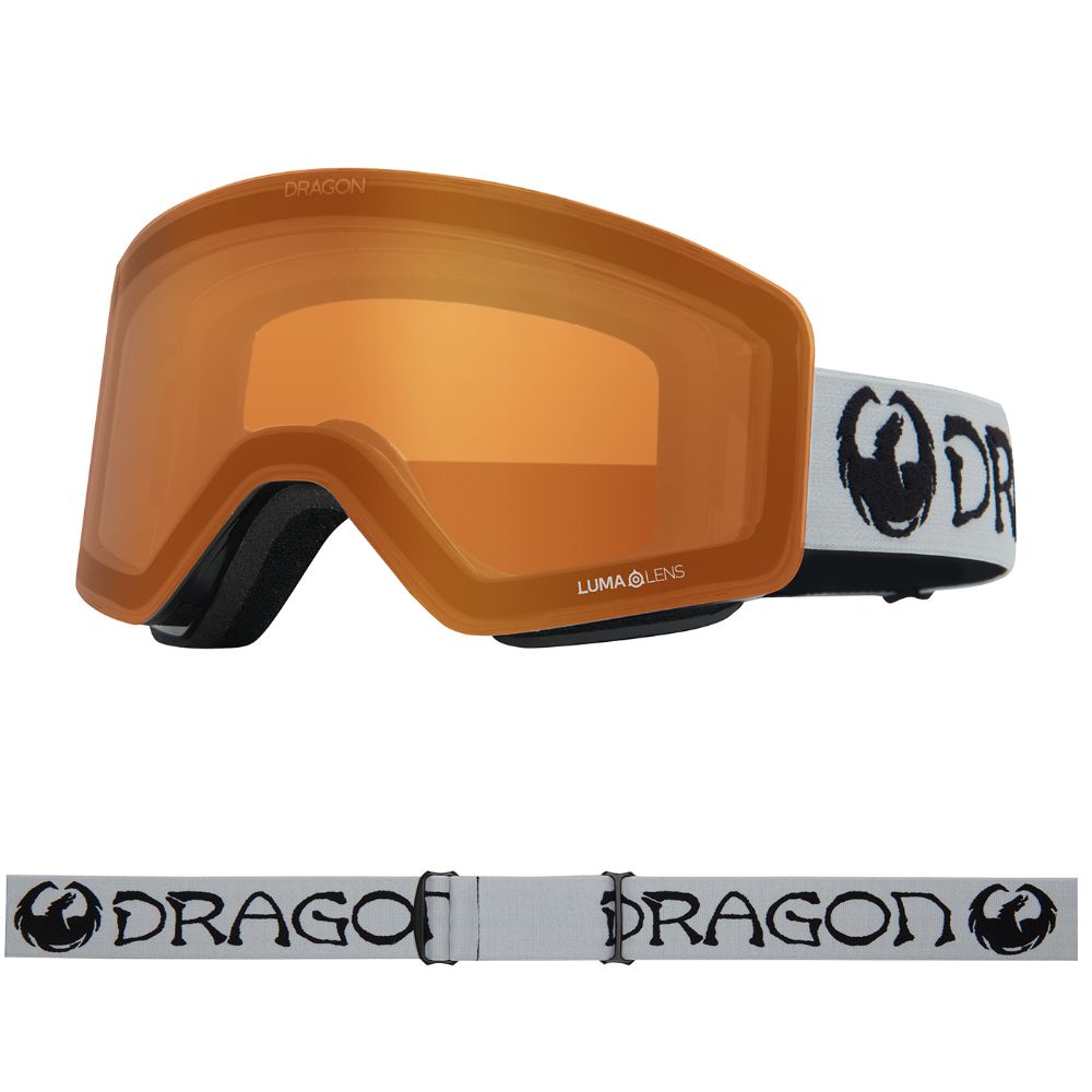 R1 OTG - Classic Grey with Lumalens Gold Ionized & Lumalens Amber Lens