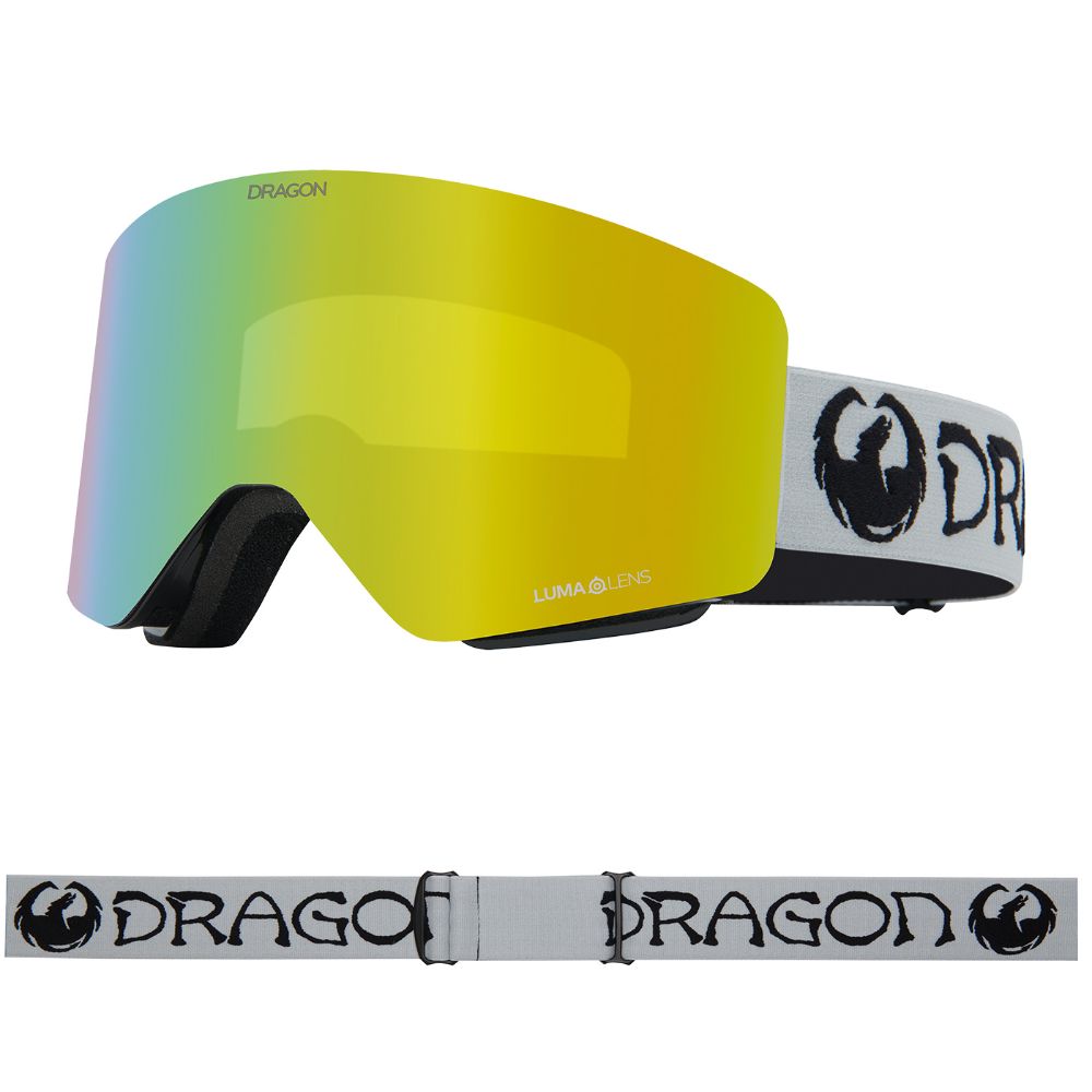 R1 OTG - Classic Grey with Lumalens Gold Ionized & Lumalens Amber Lens
