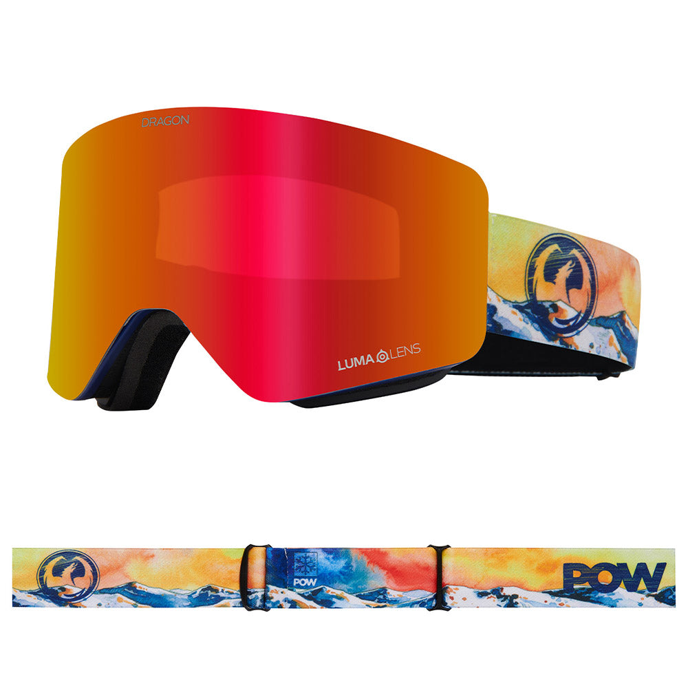 R1 OTG - Pow Collab 2025 with Lumalens Red Ionized & Lumalens Flash Blue Lens