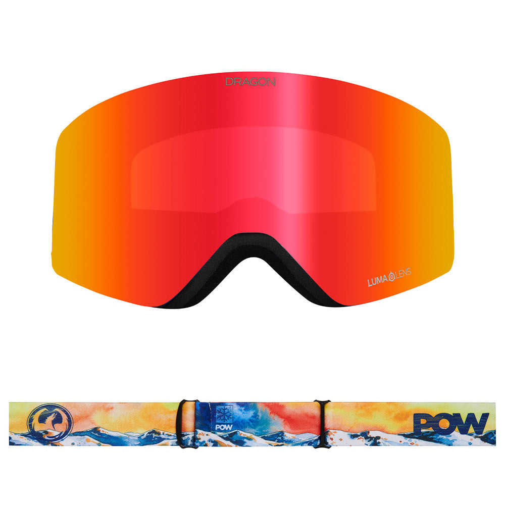 R1 OTG - Pow Collab 2025 with Lumalens Red Ionized & Lumalens Flash Blue Lens