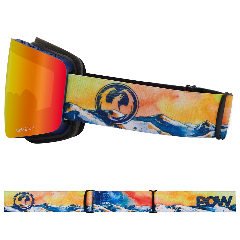 R1 OTG - Pow Collab 2025 with Lumalens Red Ionized & Lumalens Flash Blue Lens