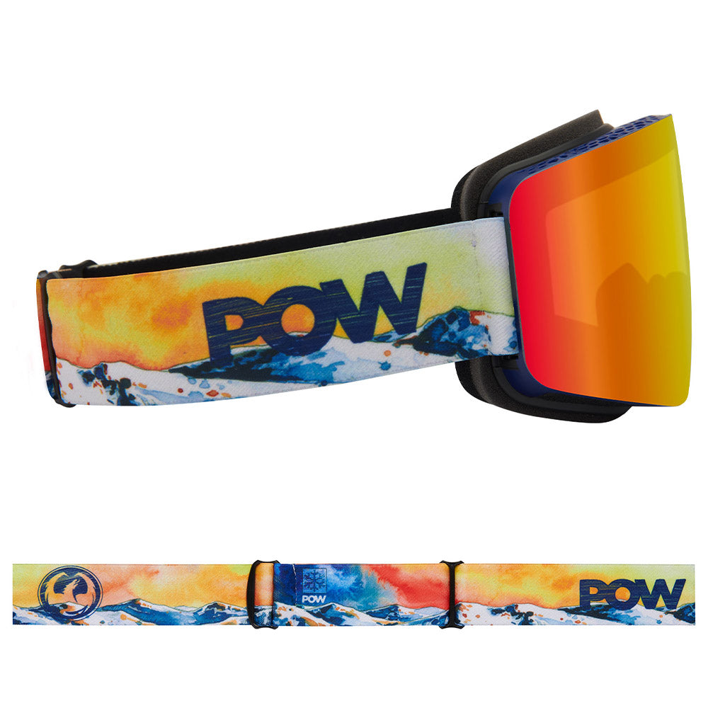R1 OTG - Pow Collab 2025 with Lumalens Red Ionized & Lumalens Flash Blue Lens