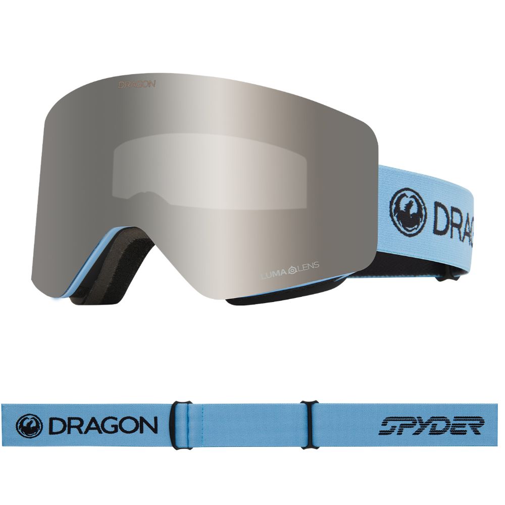 R1 OTG - Blue Drift Spyder Collab with Lumalens Silver Ionized & Lumalens Amber Lens