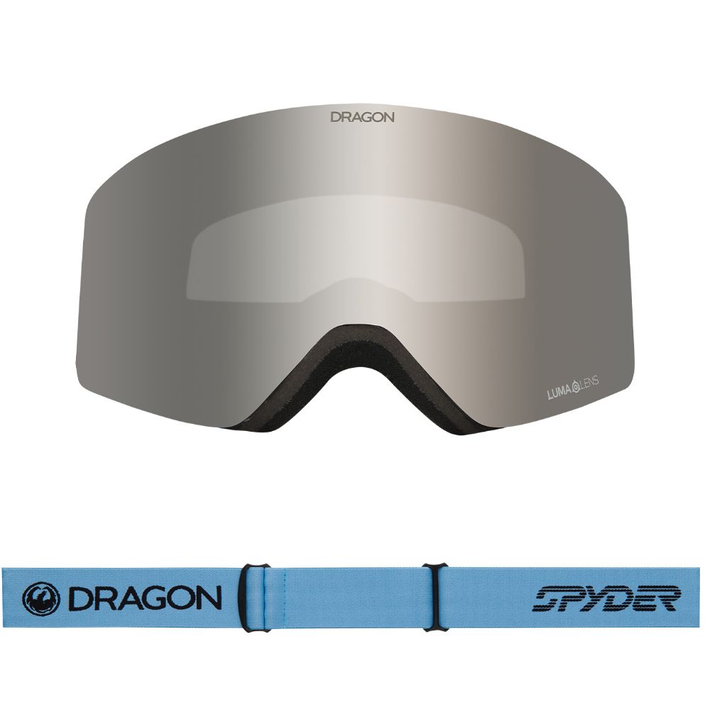R1 OTG - Blue Drift Spyder Collab with Lumalens Silver Ionized & Lumalens Amber Lens