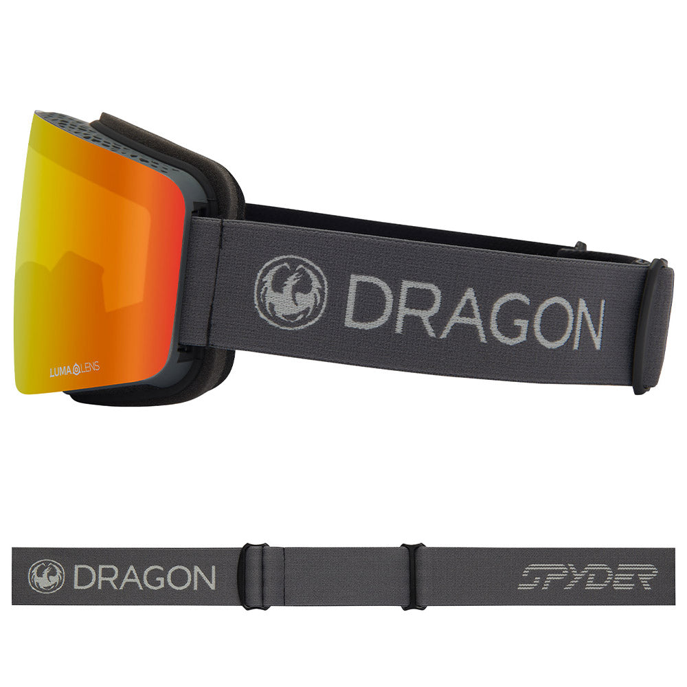 R1 OTG - SPYDER Polar Grey with Lumalens Red Ionized & Lumalens Light Rose Lens