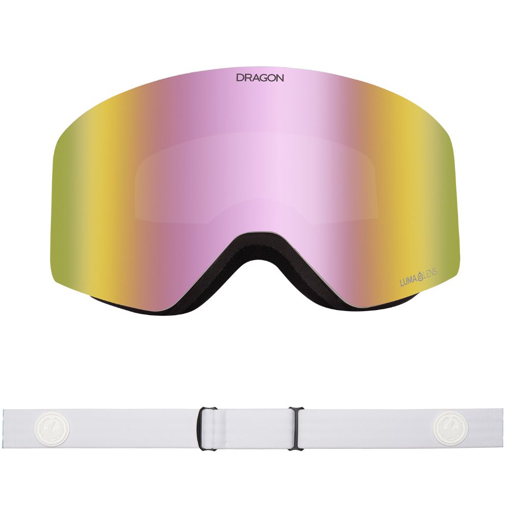 R1 OTG - Whiteout with Lumalens Pink Ionized & Lumalens Dark Smoke Lens
