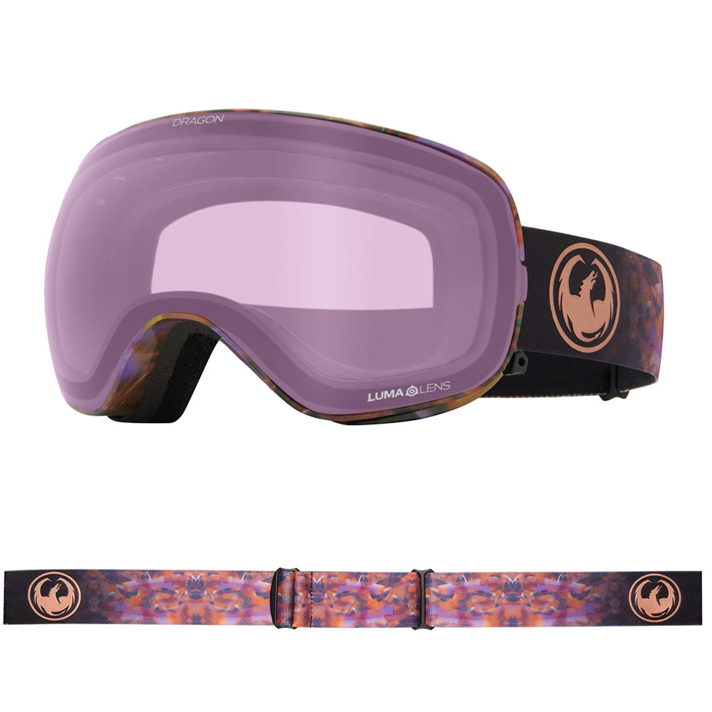 X2s - Amethyst with Lumalens Rose Gold Ionized & Lumalens Violet Lens
