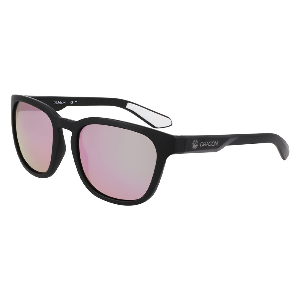 DUNE - Matte Black H2O with Polarized Lumalens Rose Gold Ionized Lens