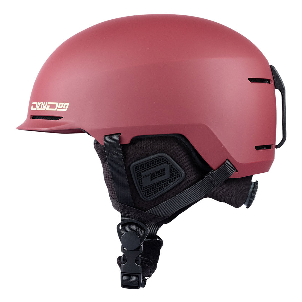 dirty dog apache snowboard ski visor helmet Dirty Dog HYDRA Unisex Ski Helmet - Matte Black